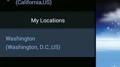 Screenshot von Freemeteo 3