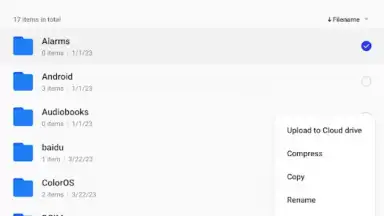 Screenshot von ColorOS My Files 2
