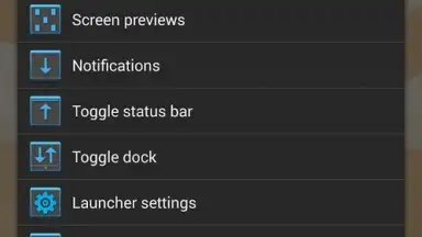 Screenshot von Holo Launcher 4