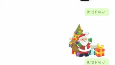 Screenshot von Chrismas Stickers | Stickers For WhatsApp 1