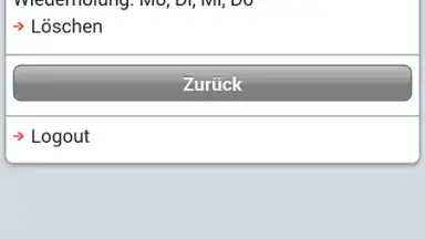 Screenshot von DB Navigator 5