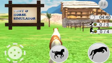 Screenshot von Pony Horse Simulator Kids 3D 3