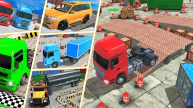 Screenshot von Real Euro Truck Parking Games 1