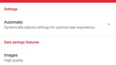 Screenshot von Opera Mini beta 3