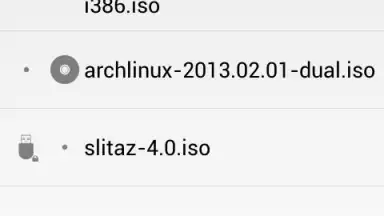 Screenshot von DriveDroid 4