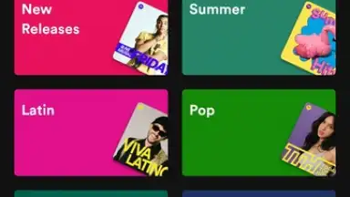 Screenshot von Spotify 23