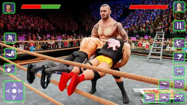 Screenshot von Real World Wrestling Arena 7