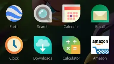 Screenshot von Angry Birds Stella Launcher 2