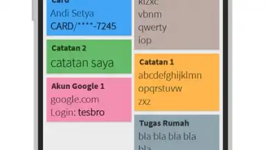 Screenshot von Password Notes 1