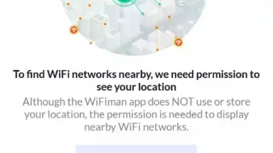 Screenshot von WiFiman 3