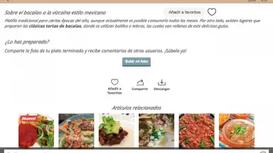 Screenshot von Recetas Mexicanas 11