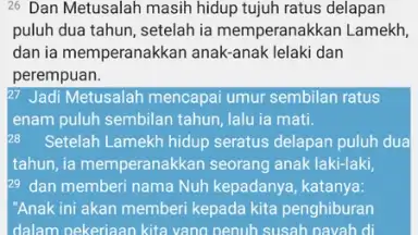 Screenshot von Alkitab 5