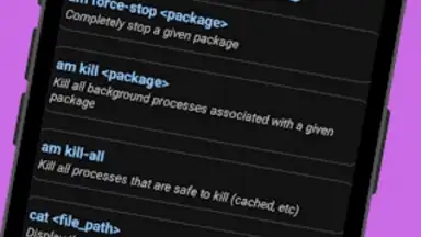 Screenshot von aShell 3