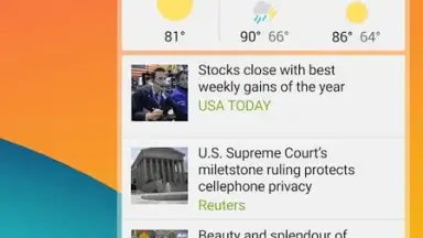 Screenshot von Google News and Weather 5