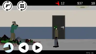 Screenshot von Flat Zombies: Cleanup and Defense 6