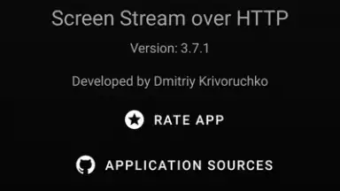 Screenshot von Screen Stream over HTTP 2