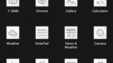Screenshot von Atom Launcher 3