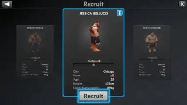 Screenshot von MMA Manager 5