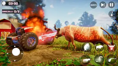 Screenshot von Scary Cow Simulator Rampage 3