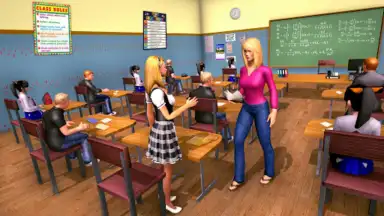 Screenshot von My High School Games Girl Life 4