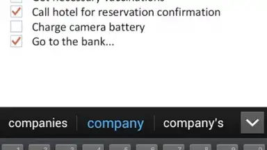 Screenshot von Microsoft OneNote 3