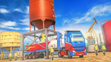 Screenshot von Oil Tanker Transport Offroad Truck Driver 4