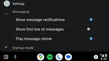 Screenshot von Android Auto 6