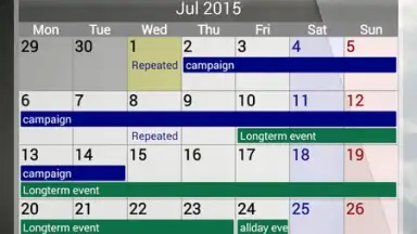Screenshot von Calendar Pad 1