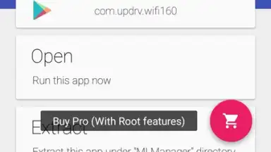 Screenshot von ML Manager 5