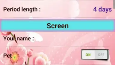 Screenshot von Women’s diary 5