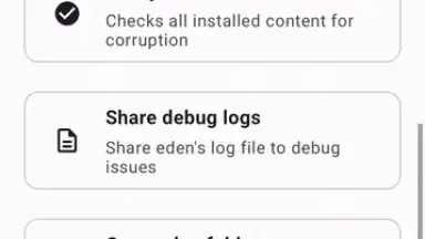 Screenshot von Eden 1
