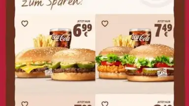 Screenshot von Burger King Deutschland 3