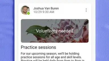 Screenshot von Microsoft Teams 10