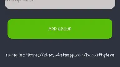 Screenshot von whatsapp group Links 2