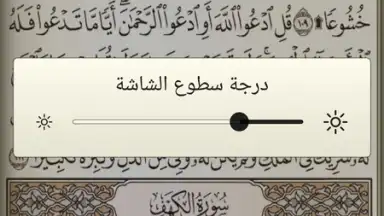 Screenshot von القرآن الكريم كامل مع التفسير‎ 3