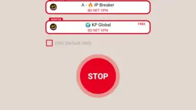 Screenshot von BD NET VPN 11