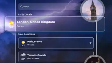 Screenshot von Live Weather Widget & Radar 7