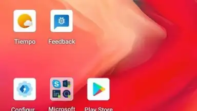 Screenshot von Microsoft Launcher Preview 1