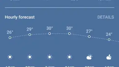 Screenshot von Weather Lite 1