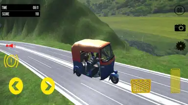 Screenshot von Autorickshaw Tuktuk Hill Drive 1