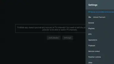 Screenshot von TiviMate IPTV Player 3