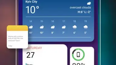 Screenshot von Color Widgets - iWidgets 1