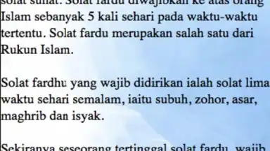 Screenshot von Cara Solat Subuh Dan Persoalannya 4