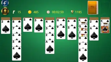 Screenshot von AE Spider Solitaire 3