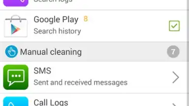 Screenshot von Cleaner 7