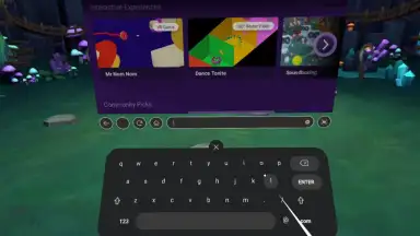 Screenshot von Firefox Reality 2