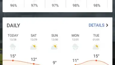 Screenshot von Apex Weather 7
