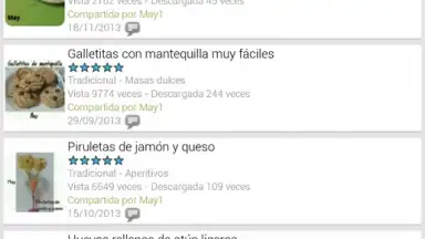Screenshot von Recetario - Recetas de Cocina 3
