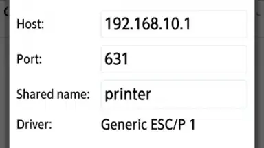 Screenshot von StarPrint 11