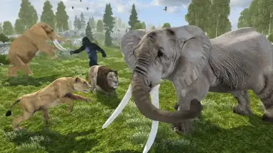 Screenshot von Wild Elephant Simulator 4